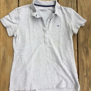 Vineyard Vines Gray Polo Shirt